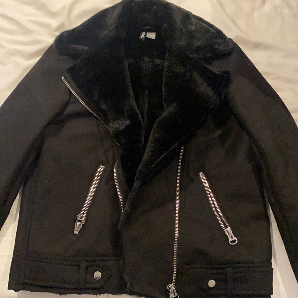 HM black mother jacket
